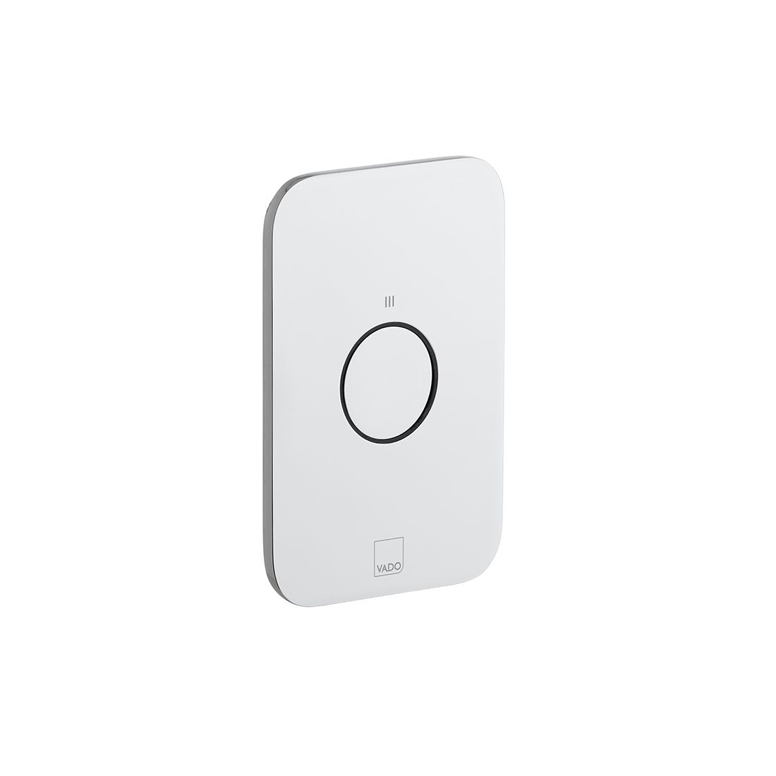 Vado Zone Vertical Concealed Stop Valve, Chrome