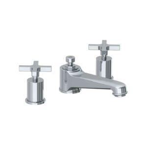 Lefroy Brooks Janey Mac Basin Mixer With Cross Handles - Chrome