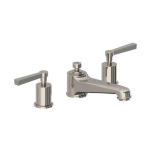 Lefroy Brooks Janey Mac Basin Mixer With Levers - Silver Nickel