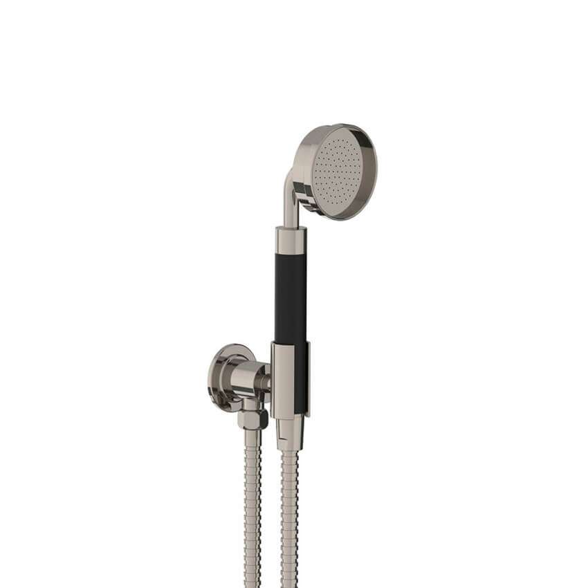 Lefroy Brooks Janey Mac Modern Hand Shower Set - Silver Nickel