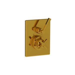 Lefroy Brooks Janey Mac Concealed Thermostatic Valve - Polished Brass