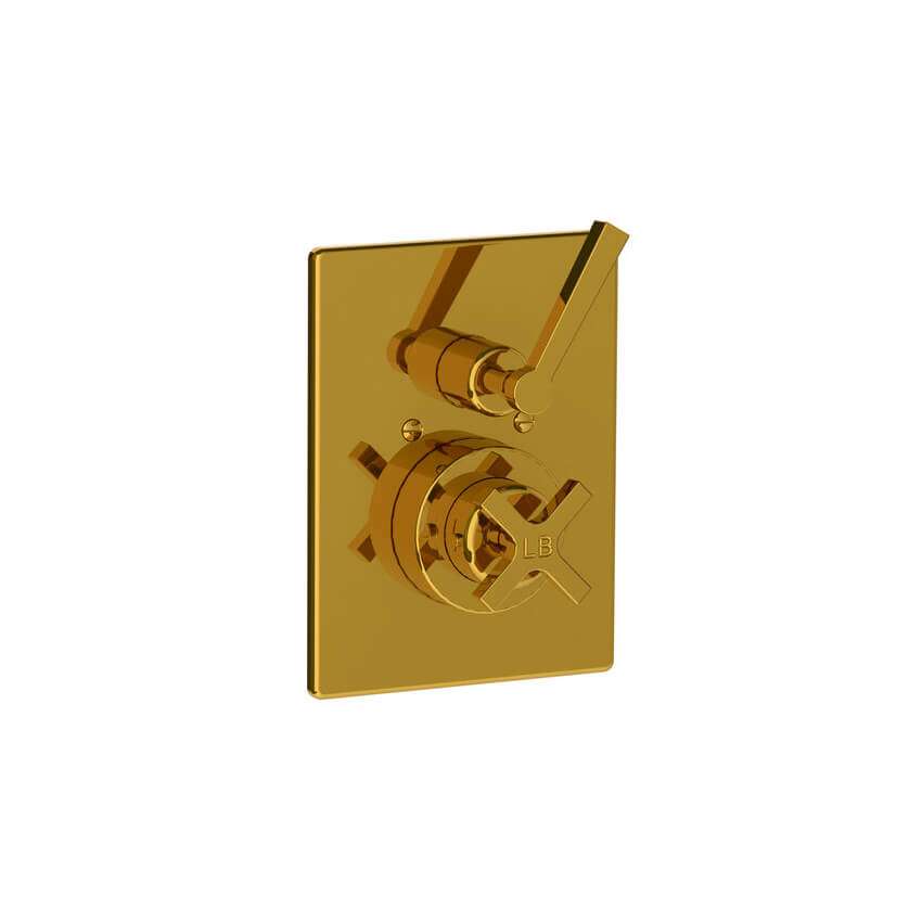 Lefroy Brooks Janey Mac Concealed Thermostatic Valve - Polished Brass