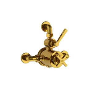 Lefroy Brooks Janey Mac Thermostatic Valve With Top Return - Antique Gold