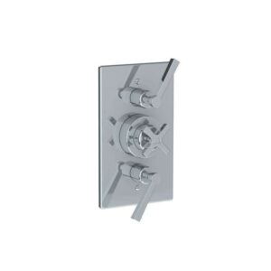 Lefroy Brooks Janey Mac Concealed Dual Thermostatic Valve - Chrome