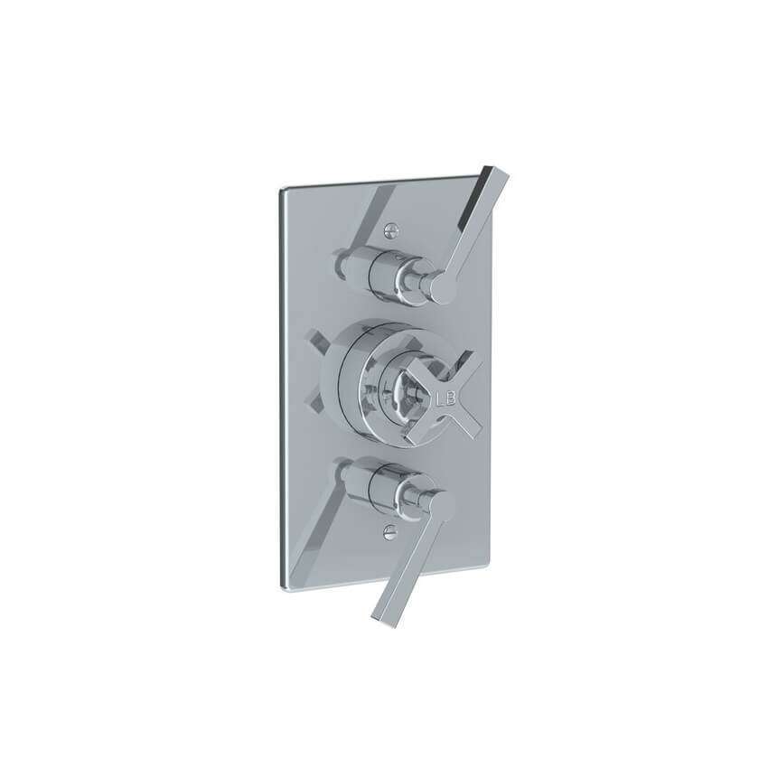 Lefroy Brooks Janey Mac Concealed Dual Thermostatic Valve - Chrome
