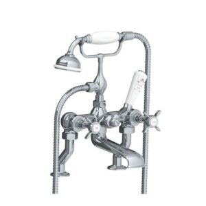 Lefroy Brooks Classic Bath Shower Mixer - Chrome