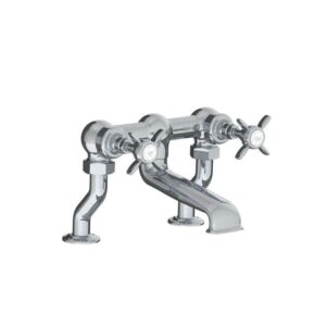 Lefroy Brooks Classic Bath Bridge Filler - Chrome