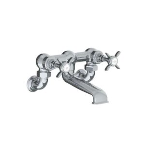 Lefroy Brooks Classic Bath Bridge Filler - Chrome