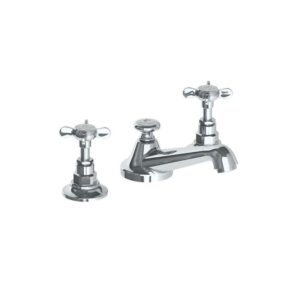 Lefroy Brooks Classic Basin Mixer With Pop Up Waste - Chrome