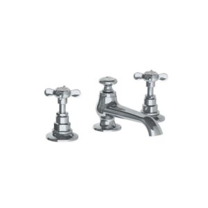 Lefroy Brooks Connaught Basin Mixer With Pop Up Waste - Chrome