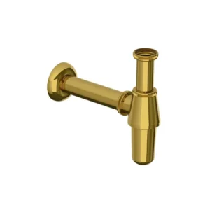 Lefroy Brooks Bottle Trap (1 1/4") - Polished Brass
