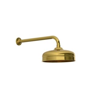 Lefroy Brooks Classic 8" Shower Head Pack - Polished Brass