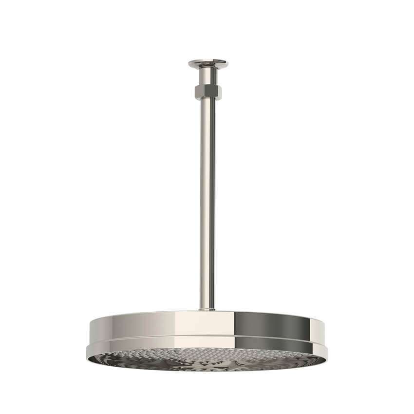 Lefroy Brooks Ten Ten 12" Ceiling Shower Head Pack - Silver Nickel