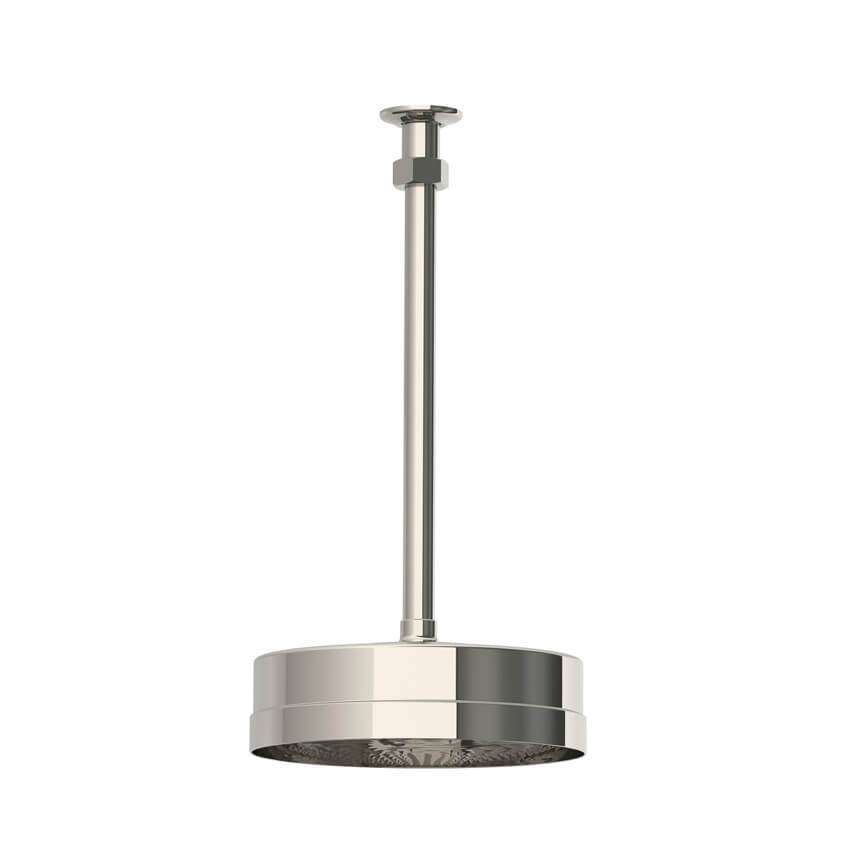 Lefroy Brooks Ten Ten 8" Ceiling Shower Head Pack - Silver Nickel