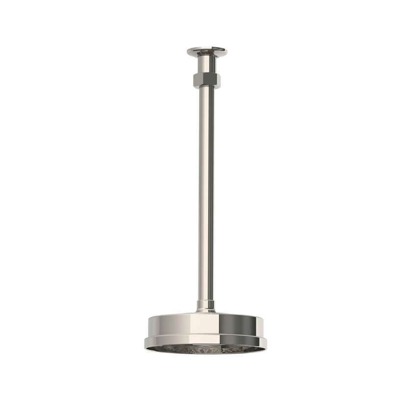 Lefroy Brooks Ten Ten 6" Ceiling Shower Head Pack - Silver Nickel