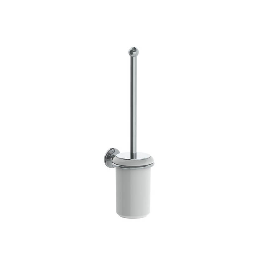 Lefroy Brooks Classic Toilet Brush Holder - Chrome