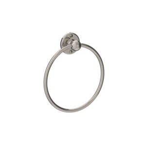 Lefroy Brooks Classic Towel Ring - Silver Nickel