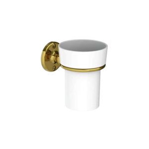 Lefroy Brooks Edwardian Tumbler Holder - Antique Gold