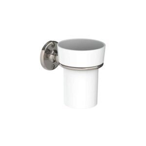 Lefroy Brooks Edwardian Tumbler Holder - Silver Nickel