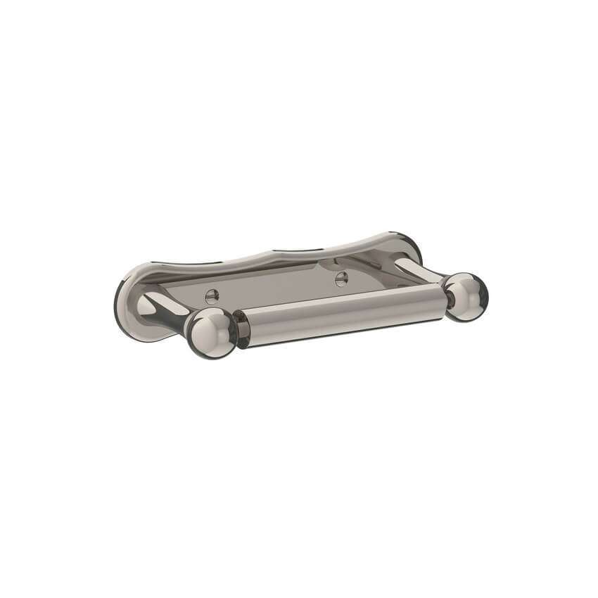 Lefroy Brooks Edwardian Dog Bone Paper Holder - Silver Nickel