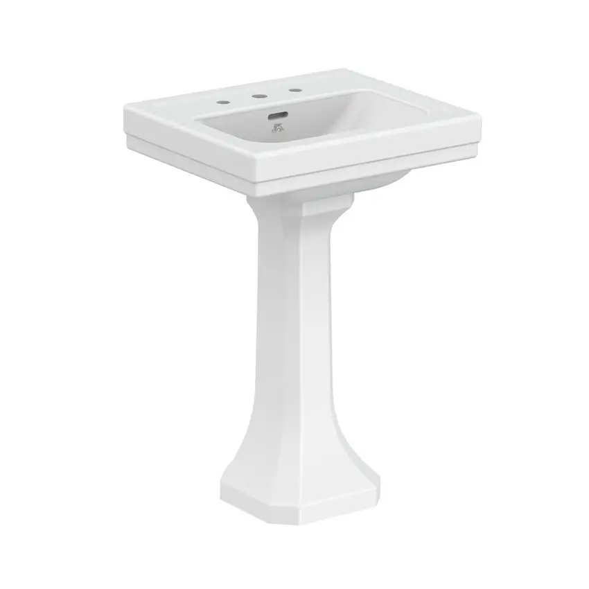 Lefroy Brooks Metropole Basin With Pedestal