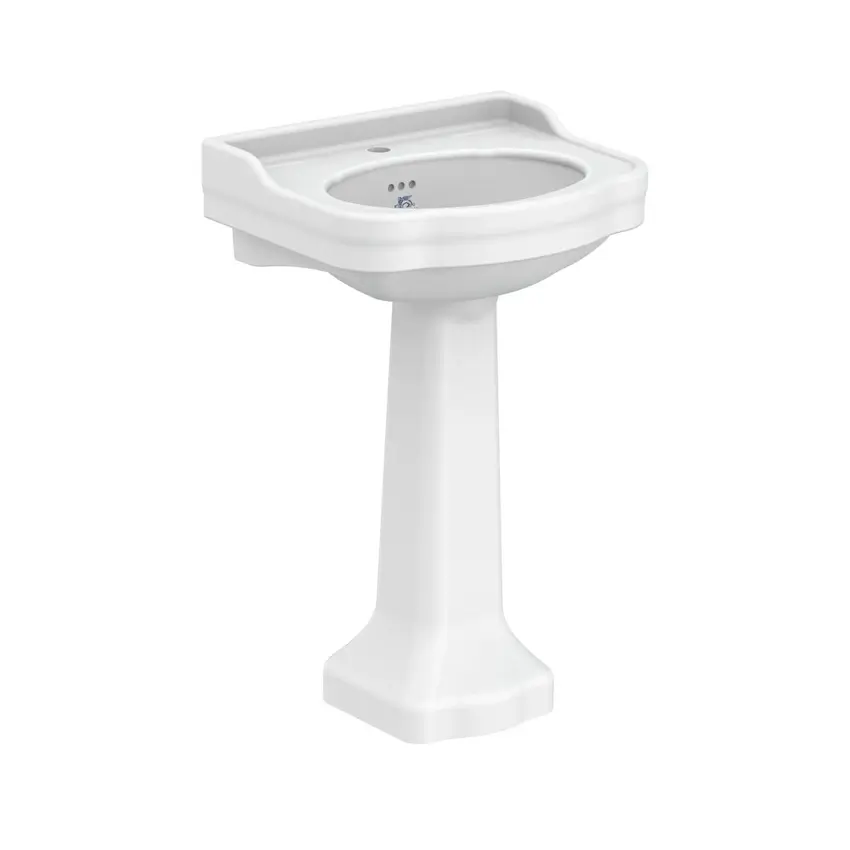 Lefroy Brooks La Chapelle 57cm Basin With Pedestal - Image 3