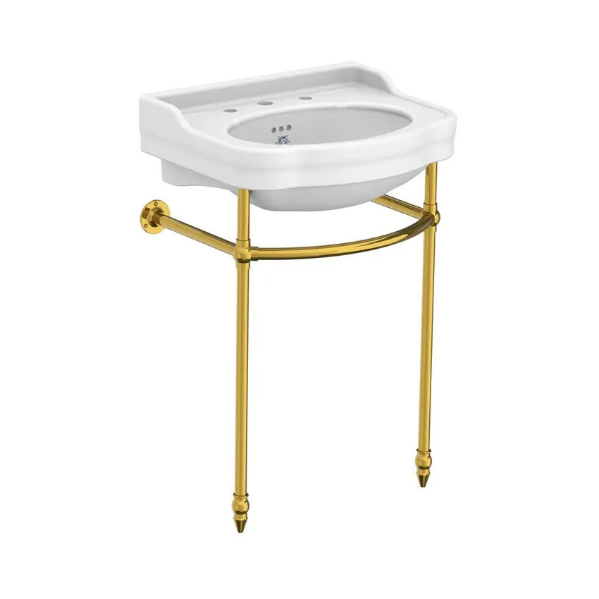 Lefroy Brooks La Chapelle 57cm Basin With Stand - Image 3