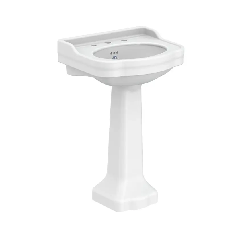 Lefroy Brooks La Chapelle 57cm Basin With Pedestal