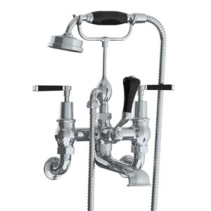 Lefroy Brooks Mackintosh Bath Shower Mixer With Levers - Chrome