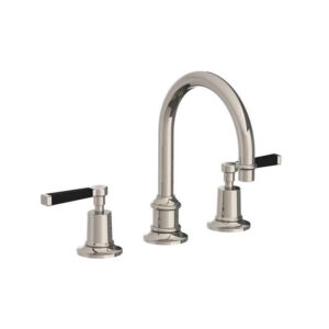Lefroy Brooks Mackintosh Tubular Basin Mixer With Levers - Silver Nickel