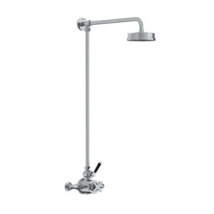 Lefroy Brooks Mackintosh Thermostatic Valve With Riser - Chrome