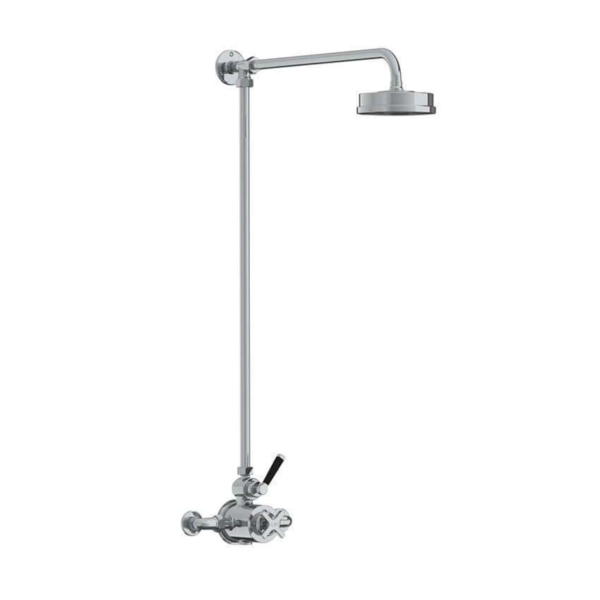 Lefroy Brooks Mackintosh Thermostatic Valve With Riser - Chrome