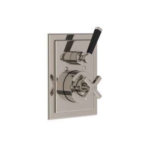 Lefroy Brooks Mackintosh Concealed Thermostatic Valve - Silver Nickel