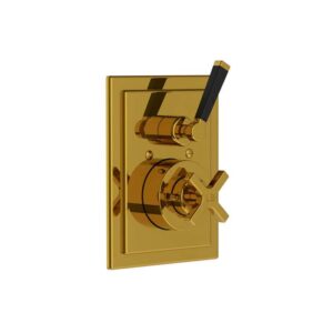Lefroy Brooks Mackintosh Concealed Thermostatic Valve - Polished Brass