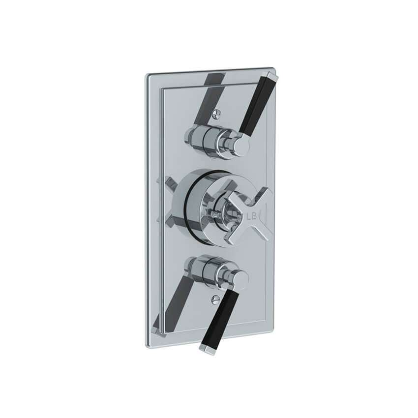 Lefroy Brooks Mackintosh Concealed Dual Thermostatic Valve - Chrome