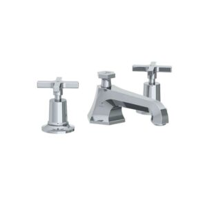 Lefroy Brooks Mackintosh Basin Mixer With Cross Handles - Chrome