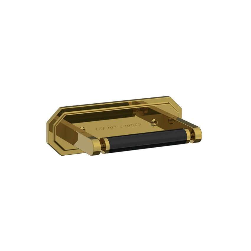 Lefroy Brooks Mackintosh Paper Holder - Polished Brass