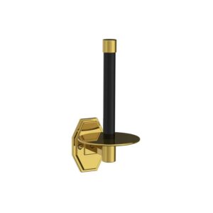 Lefroy Brooks Mackintosh Spare Paper Holder - Antique Gold