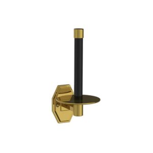Lefroy Brooks Mackintosh Spare Paper Holder - Polished Brass