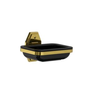 Lefroy Brooks Mackintosh Soap Dish - Antique Gold