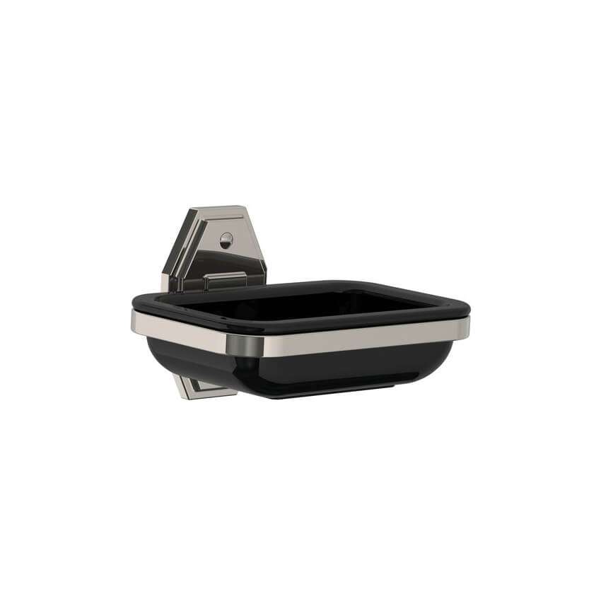 Lefroy Brooks Mackintosh Soap Dish - Silver Nickel