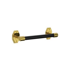 Lefroy Brooks Mackintosh Towel Rail , 12" (304.80mm) - Antique Gold
