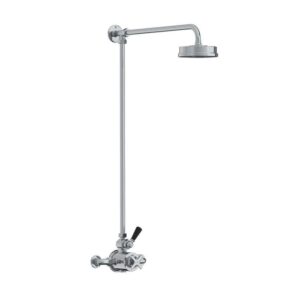 Lefroy Brooks Mackintosh Thermostatic Valve With Riser - Chrome
