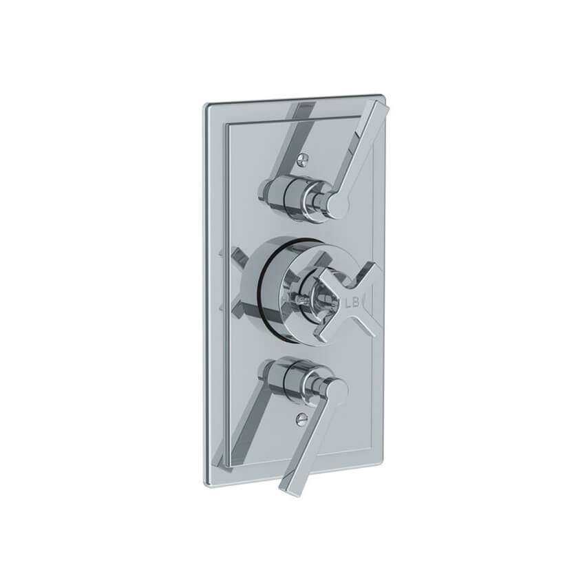 Lefroy Brooks Mackintosh Concealed Dual Thermostatic Valve - Chrome