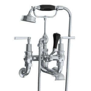 Lefroy Brooks Mackintosh Bath Shower Mixer With Levers - Chrome