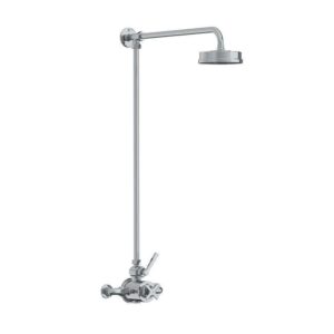 Lefroy Brooks Mackintosh Thermostatic Valve With Riser - Chrome