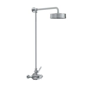 Lefroy Brooks Mackintosh Thermostatic Valve With Riser - Chrome