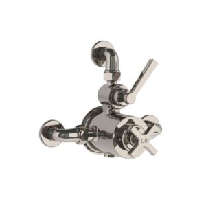 Lefroy Brooks Mackintosh Thermostatic Valve With Top Return - Silver Nickel