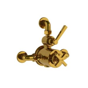 Lefroy Brooks Mackintosh Thermostatic Valve With Top Return - Polished Brass