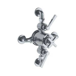 Lefroy Brooks Mackintosh Dual Thermostatic Valve With Top/Bottom Return - Chrome